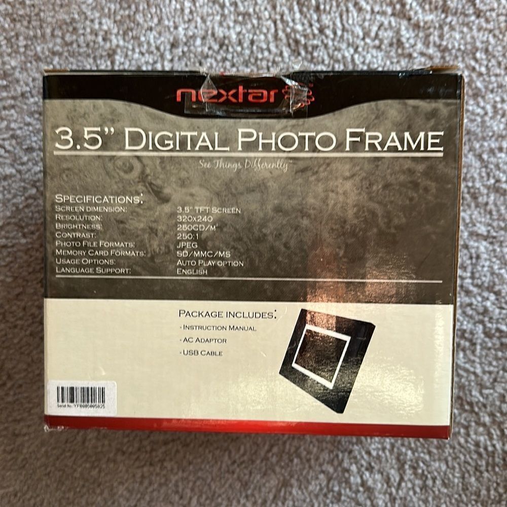 Nextar 3.5” Digital Photo Frame! - Picture 3 of 4